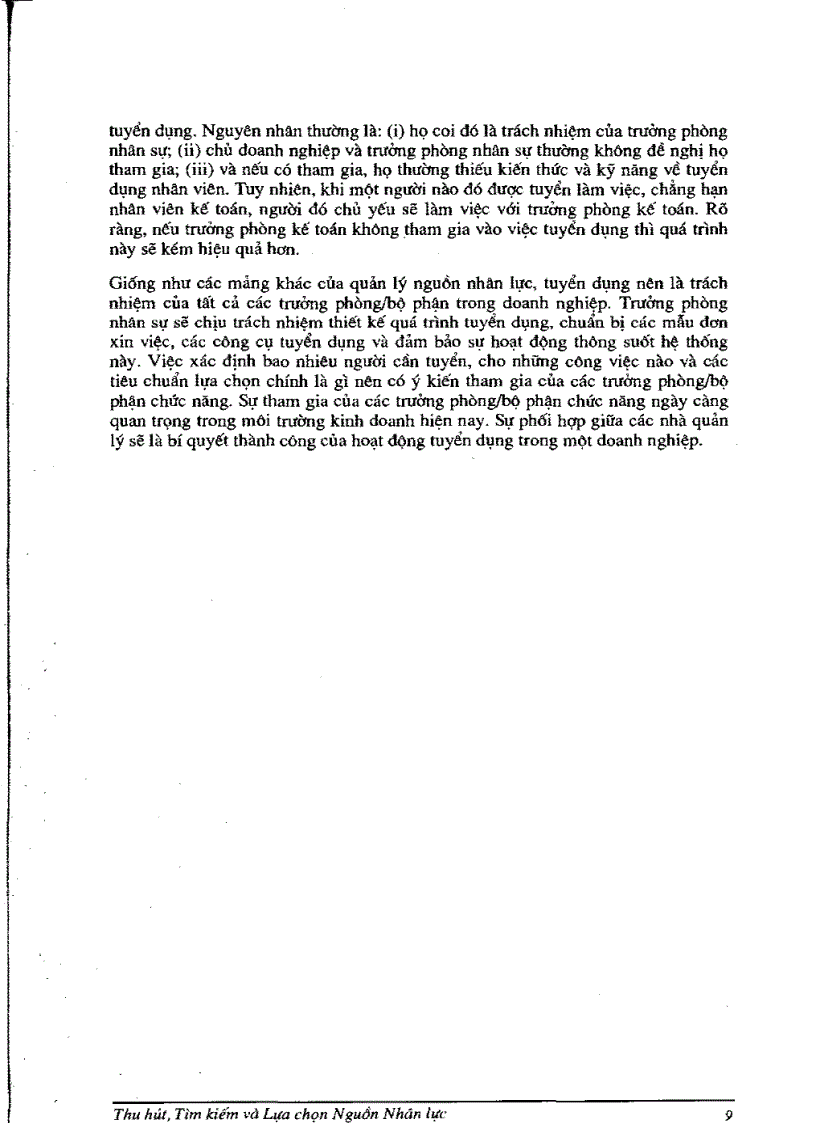 image for page Thu hút tìm kiếm và lựa chọn nguồn nhân lực