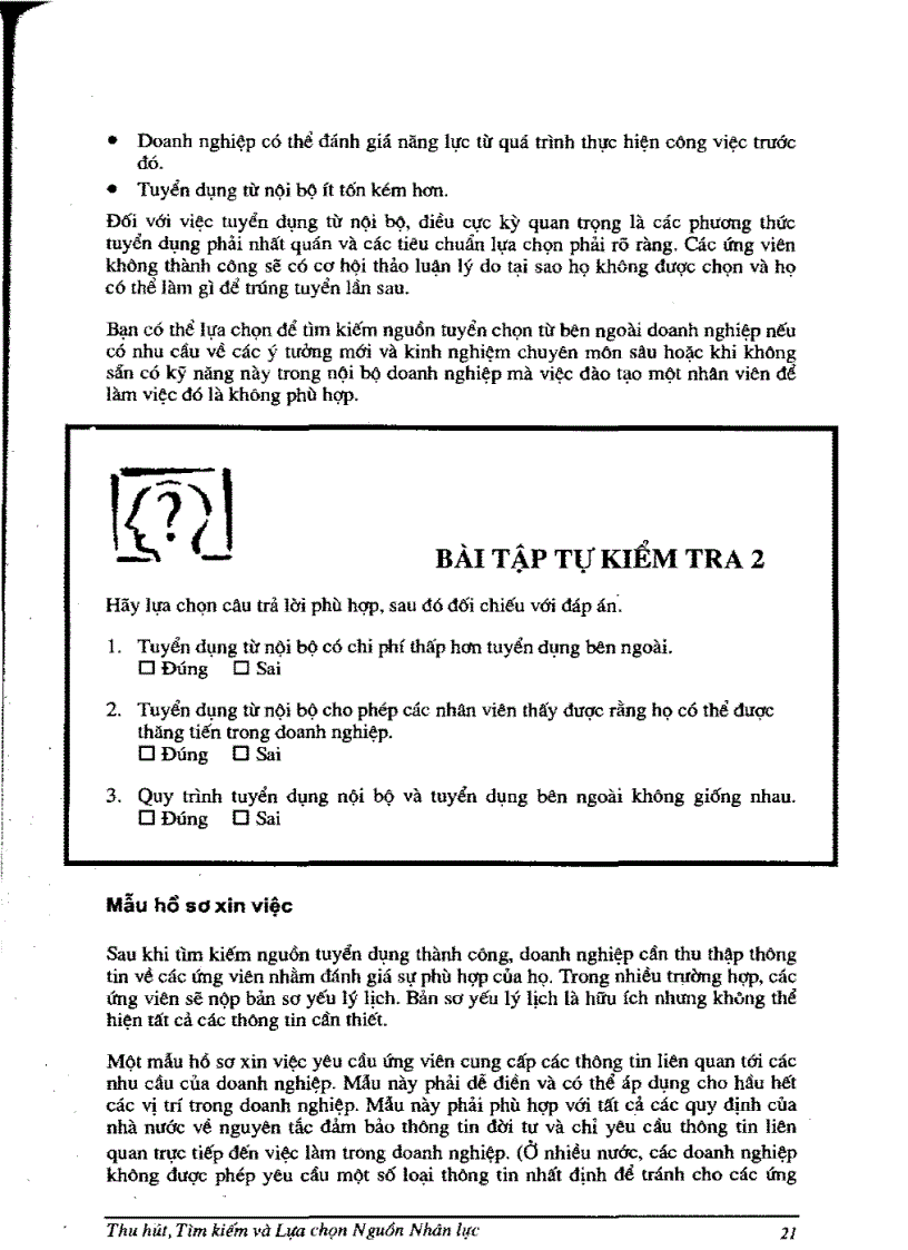 image for page Thu hút tìm kiếm và lựa chọn nguồn nhân lực