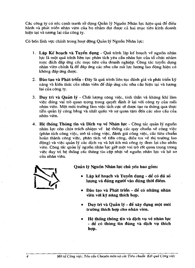 image for page Mô tả công việc yêu cầu chuyên môn và các tiêu chuẩn hoàn thành công việc