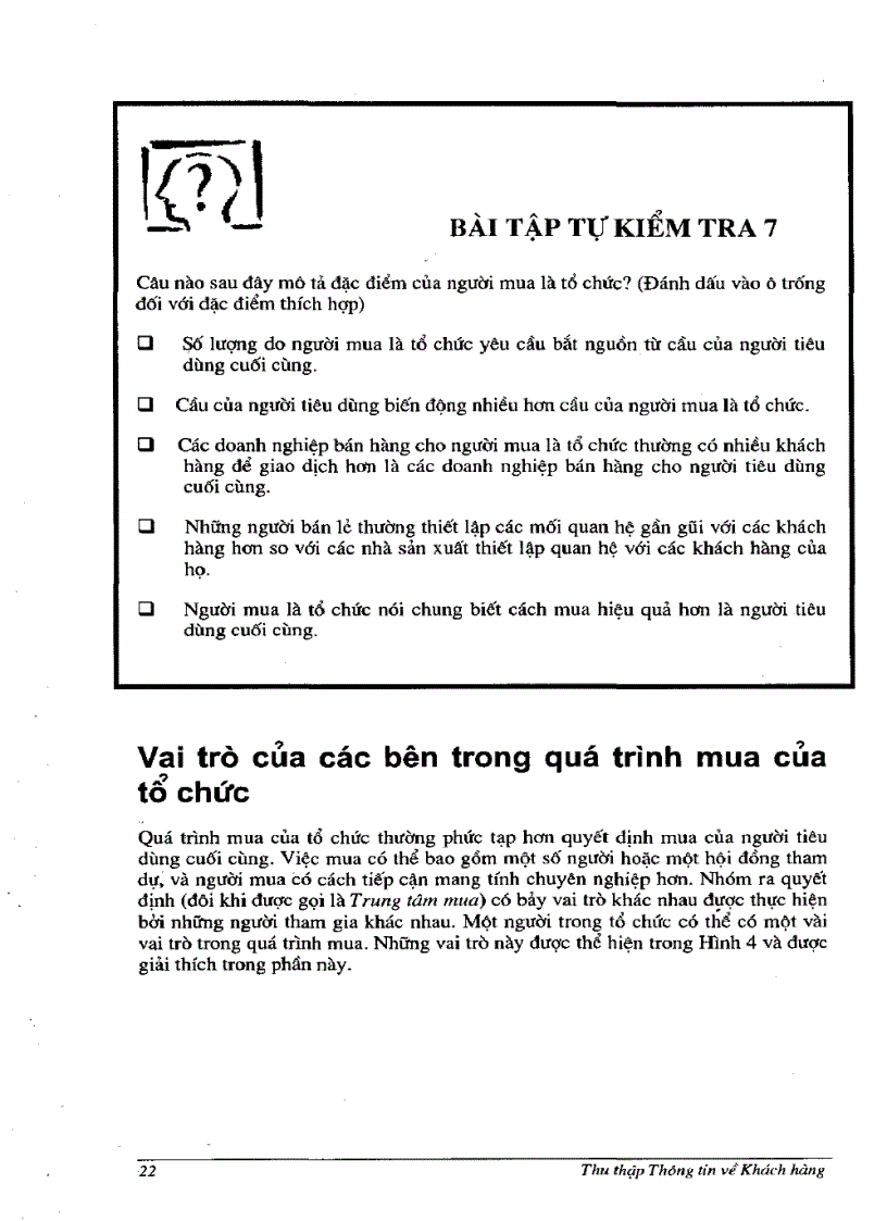 image for page Thu thập thông tin về khách hàng