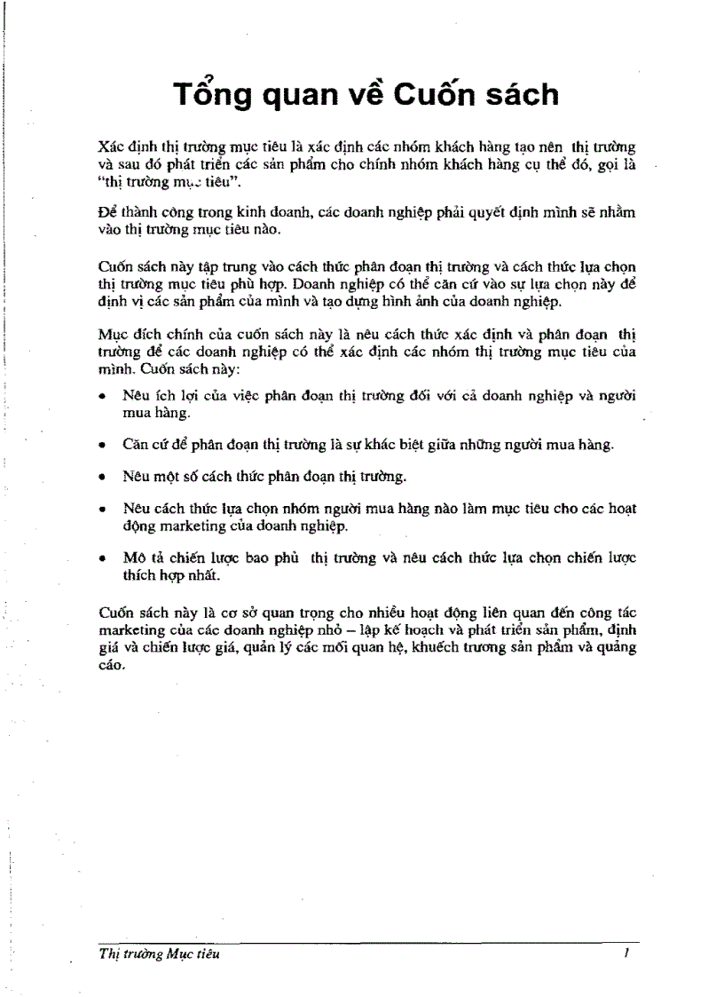 image for page Thị trường mục tiêu