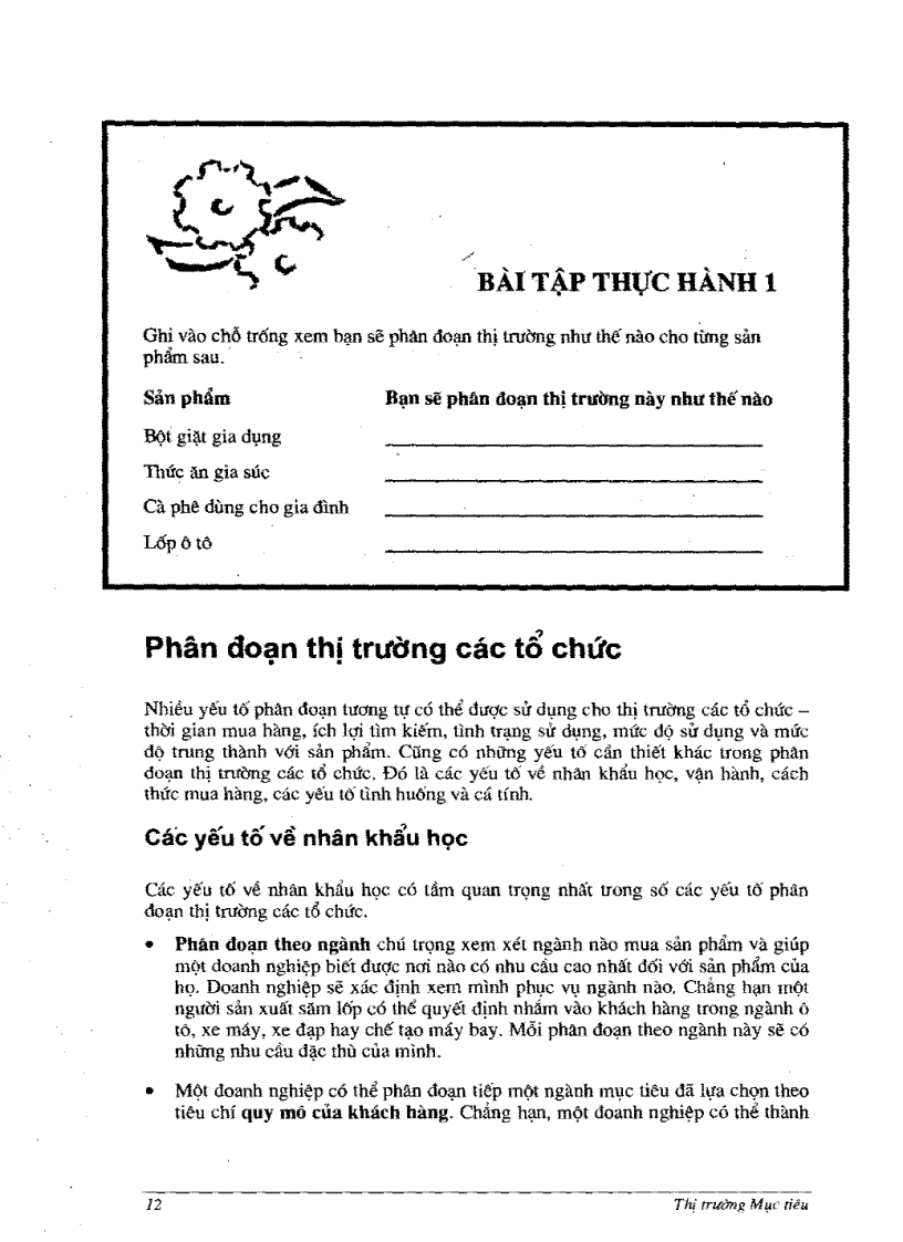 image for page Thị trường mục tiêu