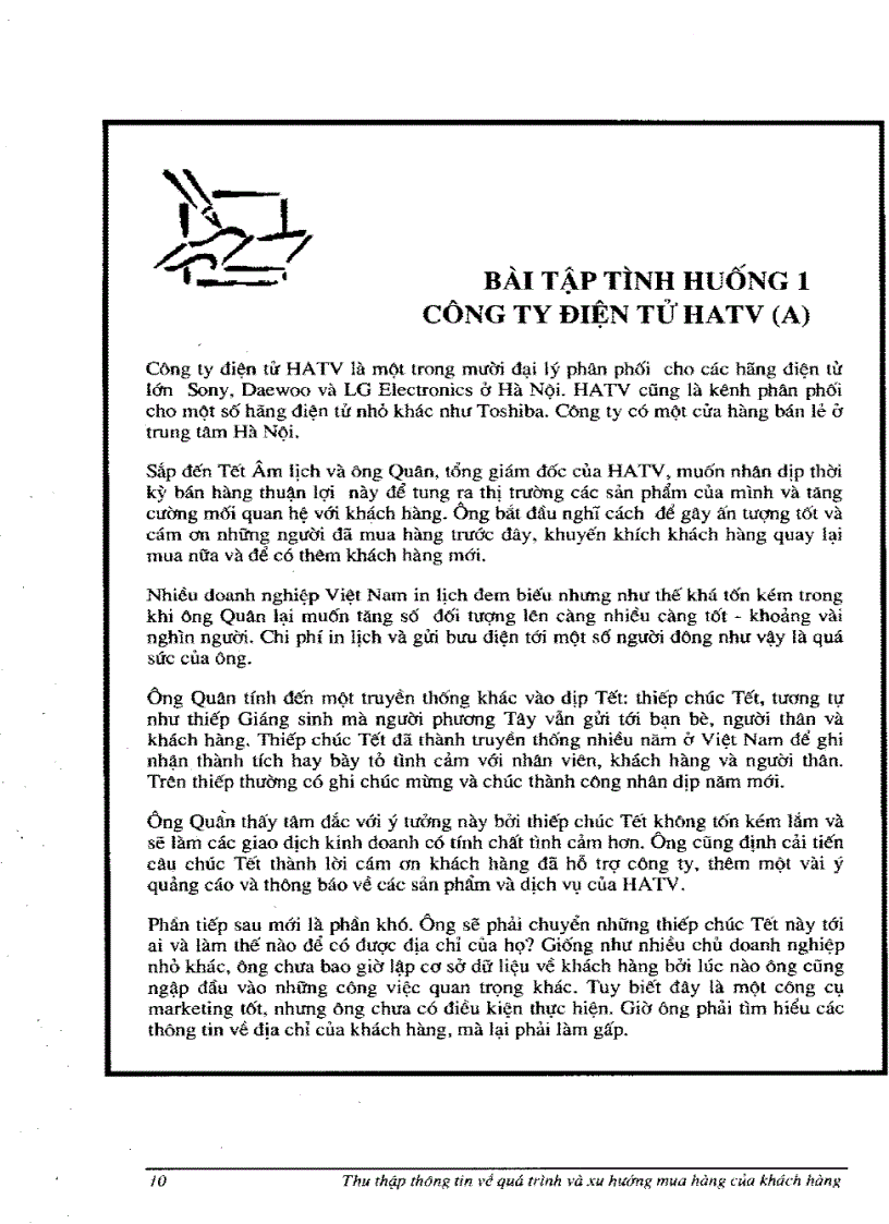 image for page Thu thập thông tin về quá trình và xu hướng mua của khách hàng