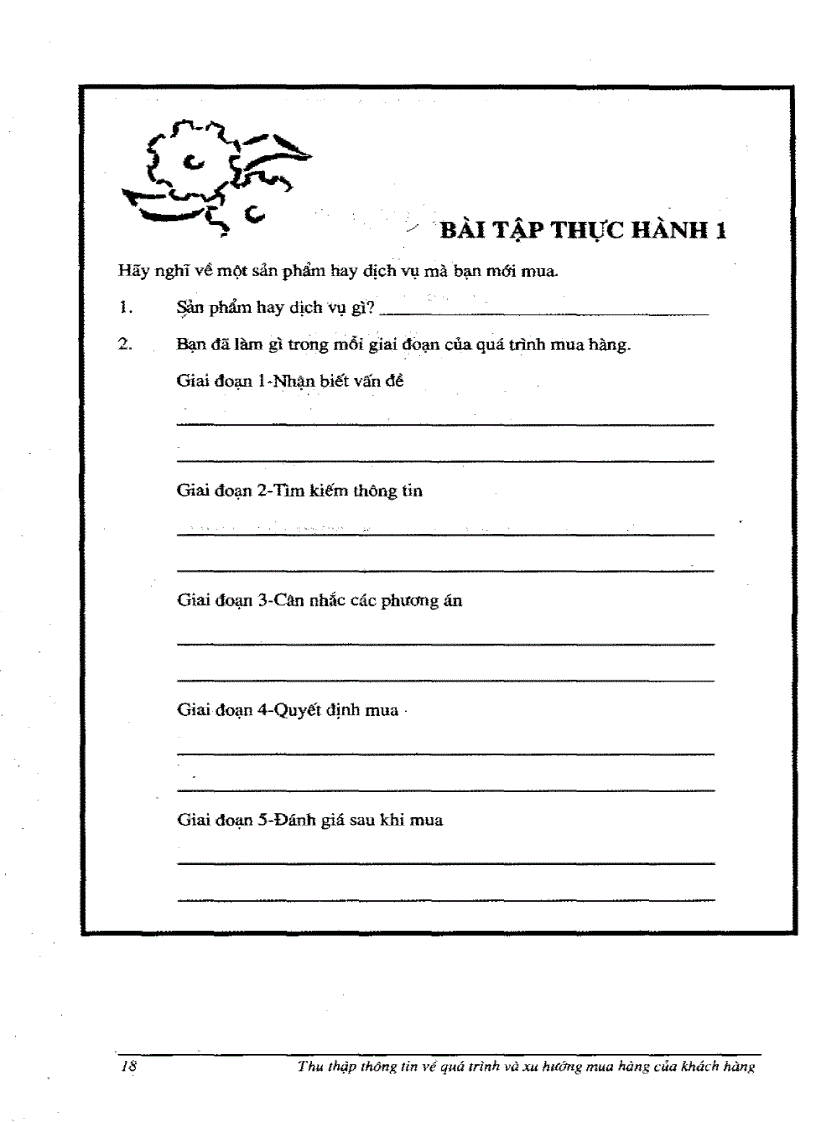 image for page Thu thập thông tin về quá trình và xu hướng mua của khách hàng