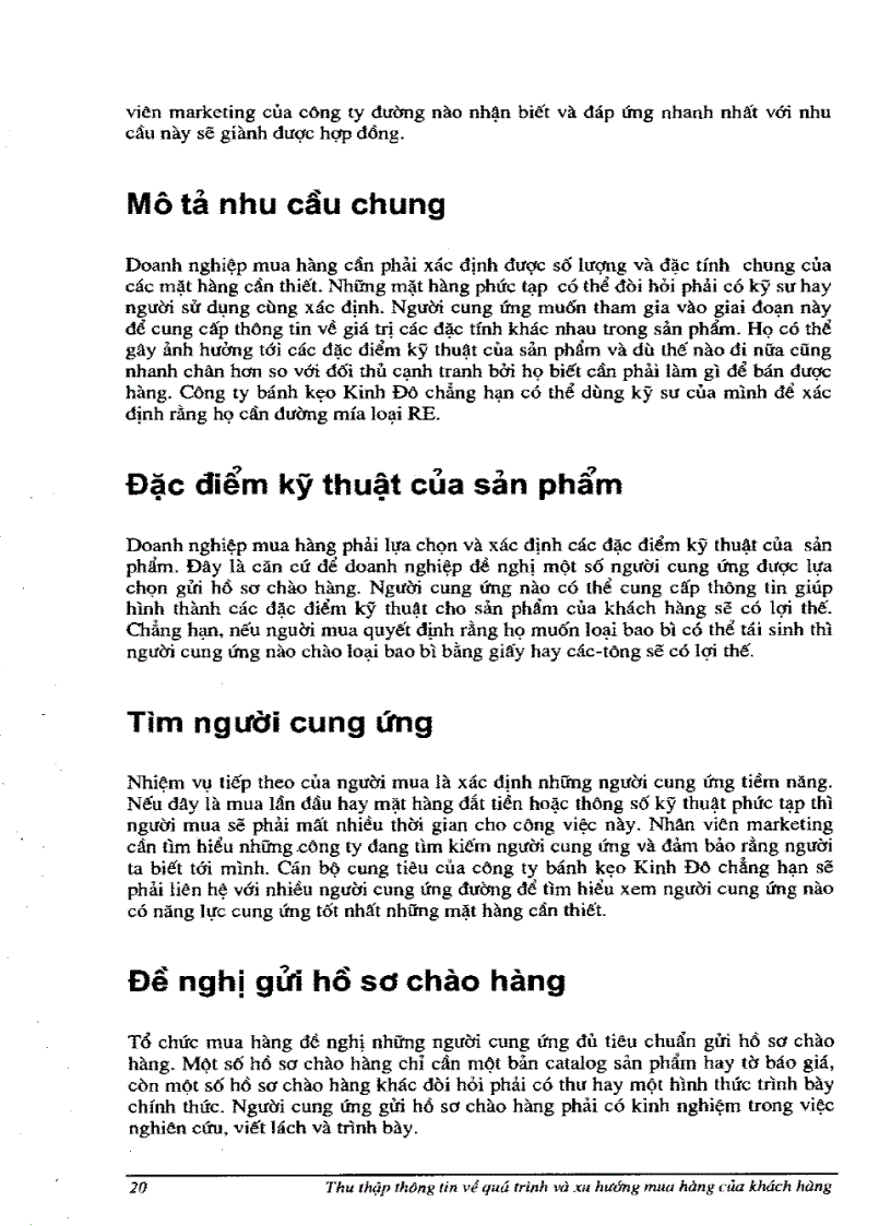 image for page Thu thập thông tin về quá trình và xu hướng mua của khách hàng