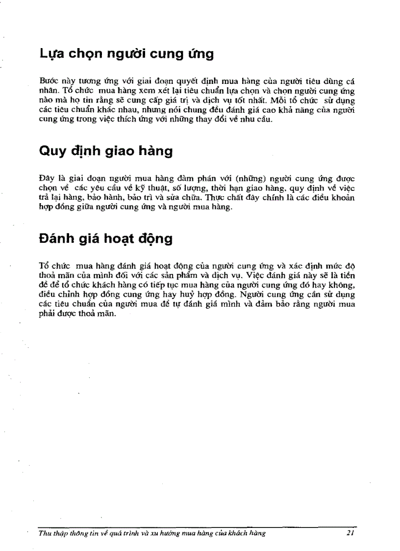 image for page Thu thập thông tin về quá trình và xu hướng mua của khách hàng