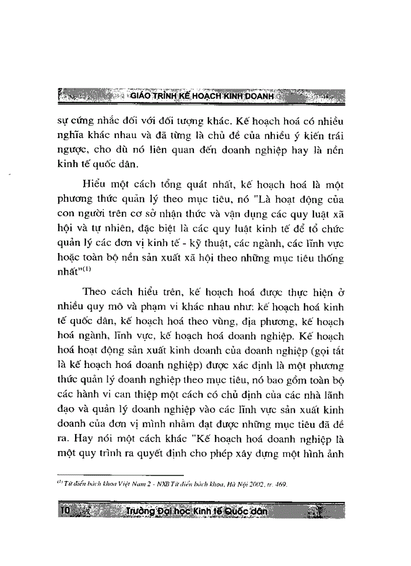 image for page Giáo trình kế hoạch kinh doanh