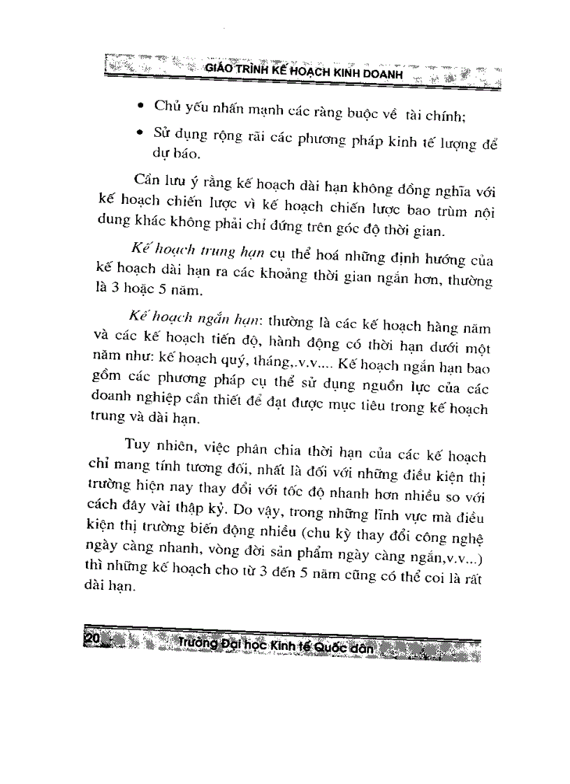 image for page Giáo trình kế hoạch kinh doanh