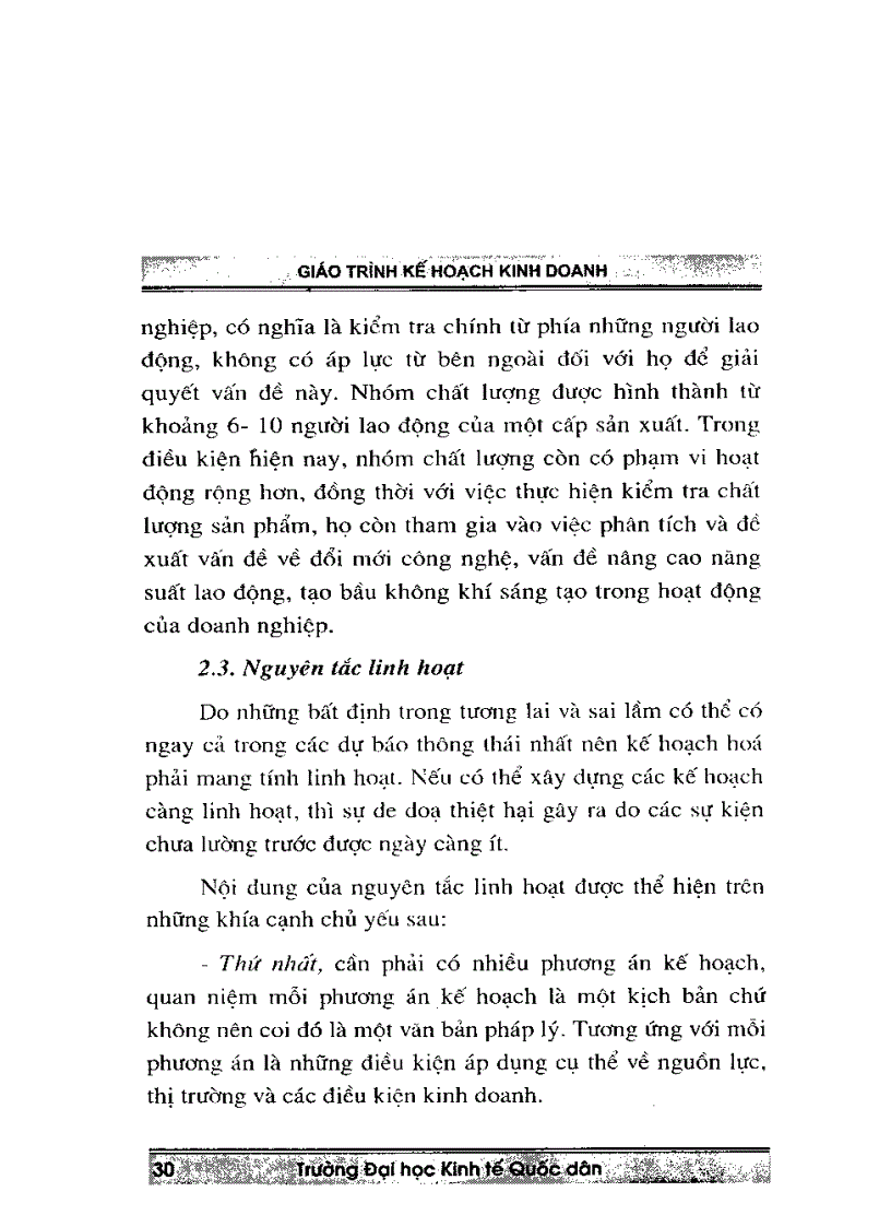image for page Giáo trình kế hoạch kinh doanh