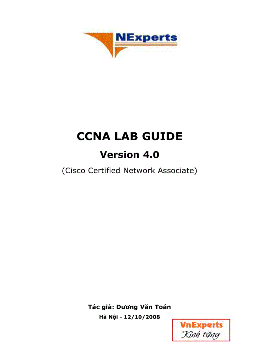 CCNA Lab Guide Tài liệu quản trị mạng
