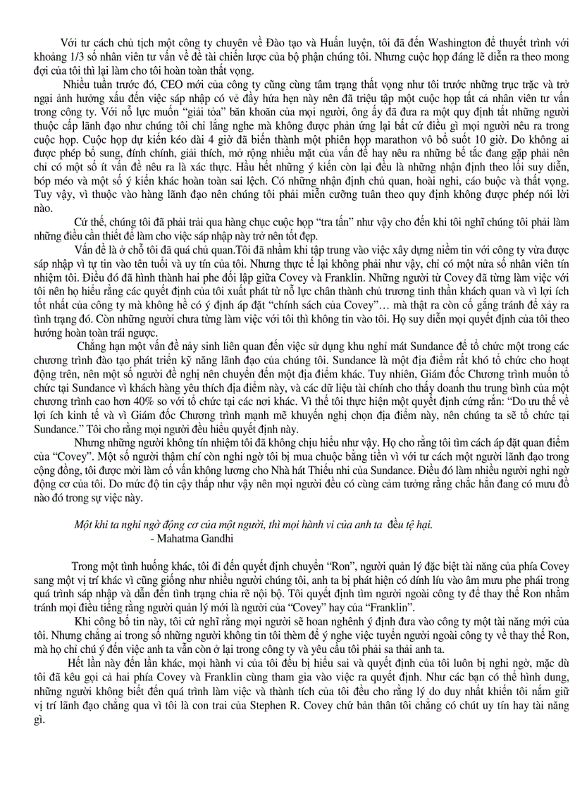 image for page Ebooks Tốc độ của niềm tin The Speed Of Trust