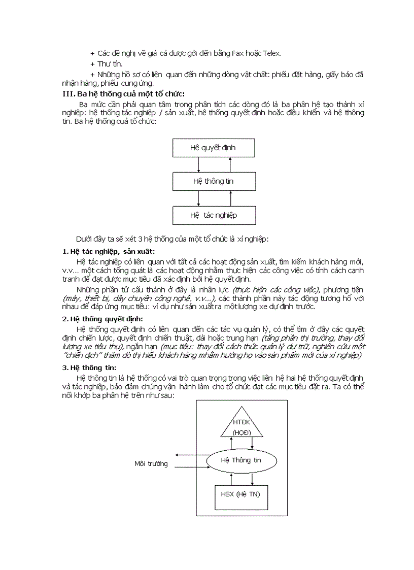 image for page Phân tích thiết kế hệ thống thông tin quản lý