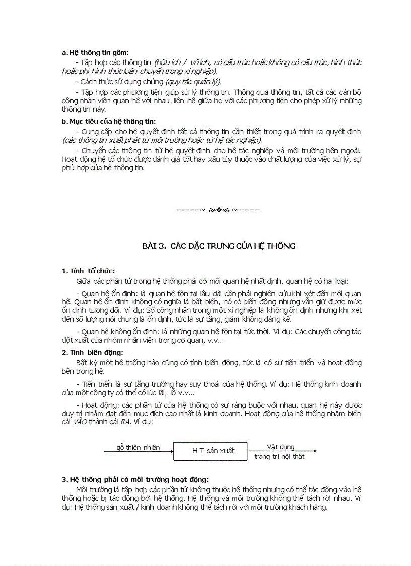 image for page Phân tích thiết kế hệ thống thông tin quản lý