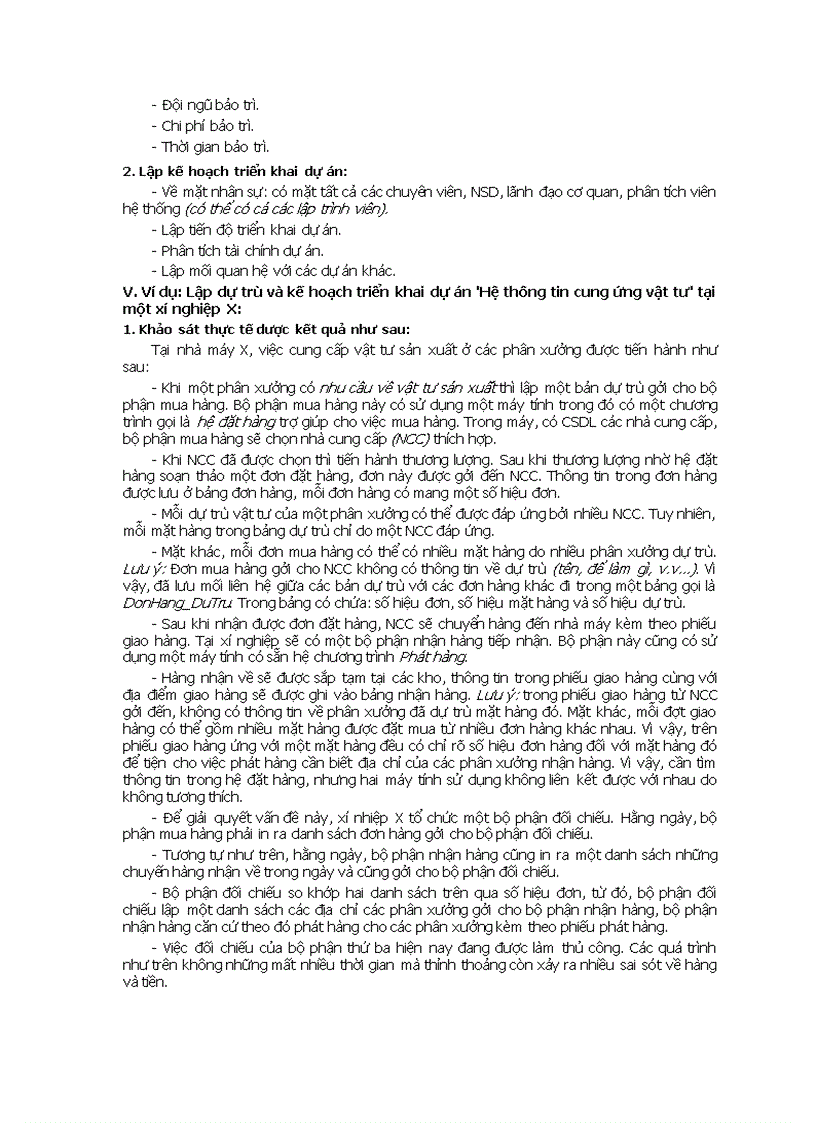 image for page Phân tích thiết kế hệ thống thông tin quản lý