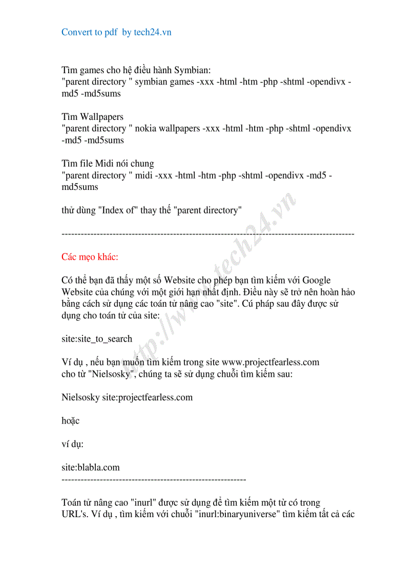 image for page Google Hack Tìm kiếm chuyên sâu tiếng Việt