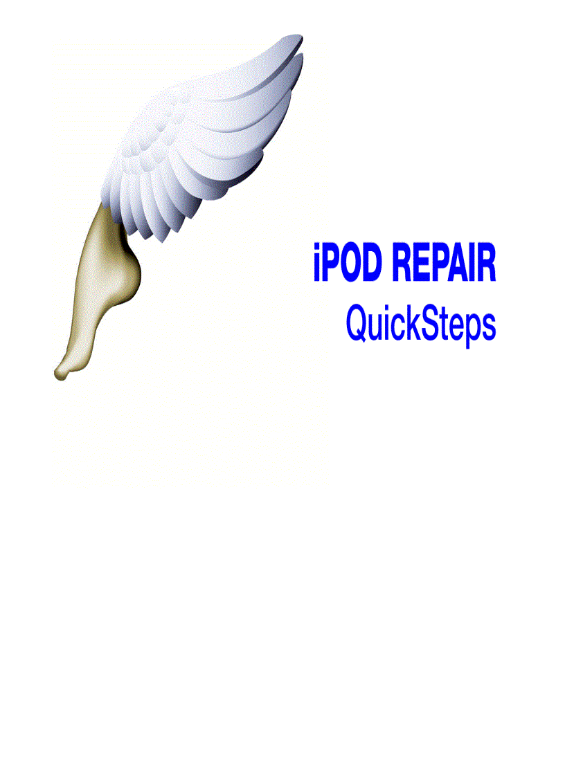 IPod Repair QuickSteps Ebook Sửa IPod thật dễ dàng