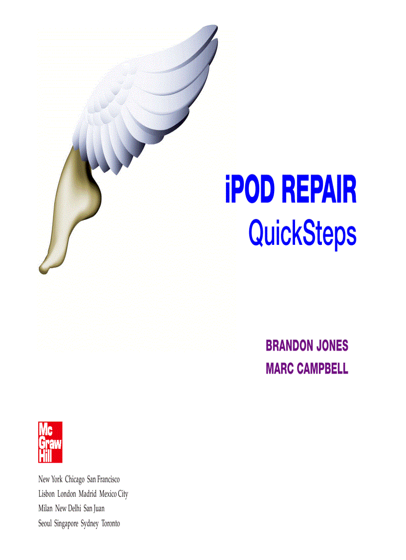 IPod Repair QuickSteps Ebook Sửa IPod thật dễ dàng
