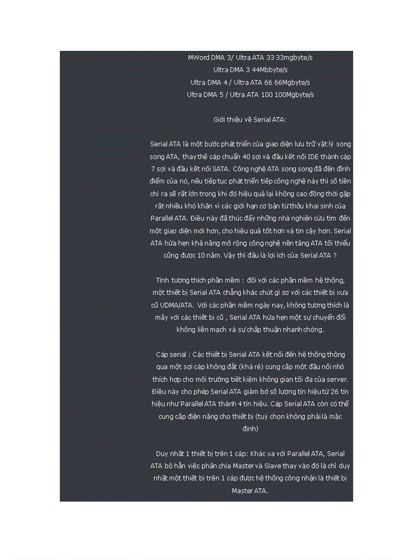 image for page Tổng quan về ổ cứng