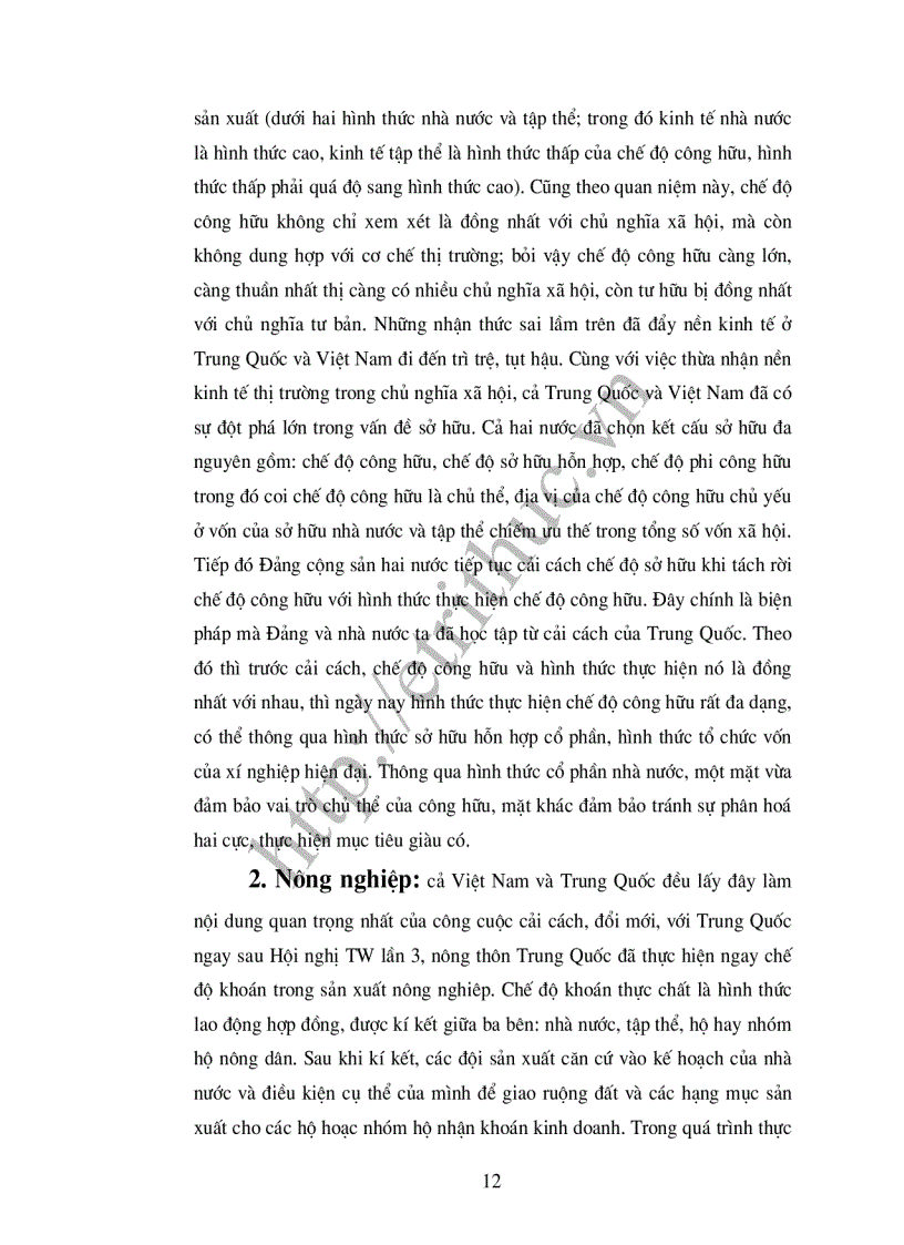 image for page Hoàn cảnh tiến hành cải cách ở Trung Quốc và Việt Nam