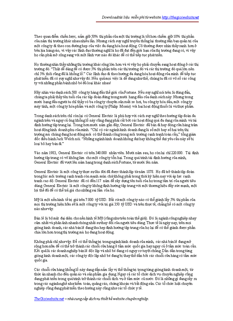 image for page Định hướng Tập trung Al Ries