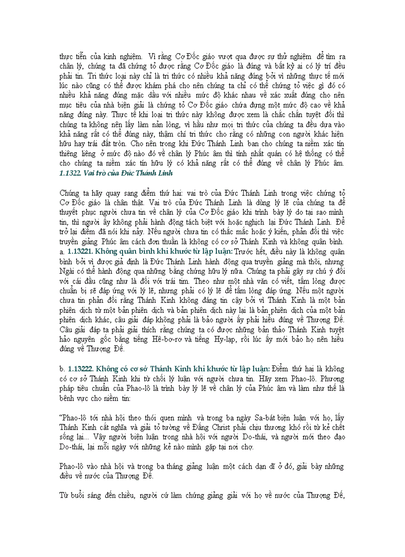 image for page Biện giáo lý luận về niềm tin cơ đốc tập 1