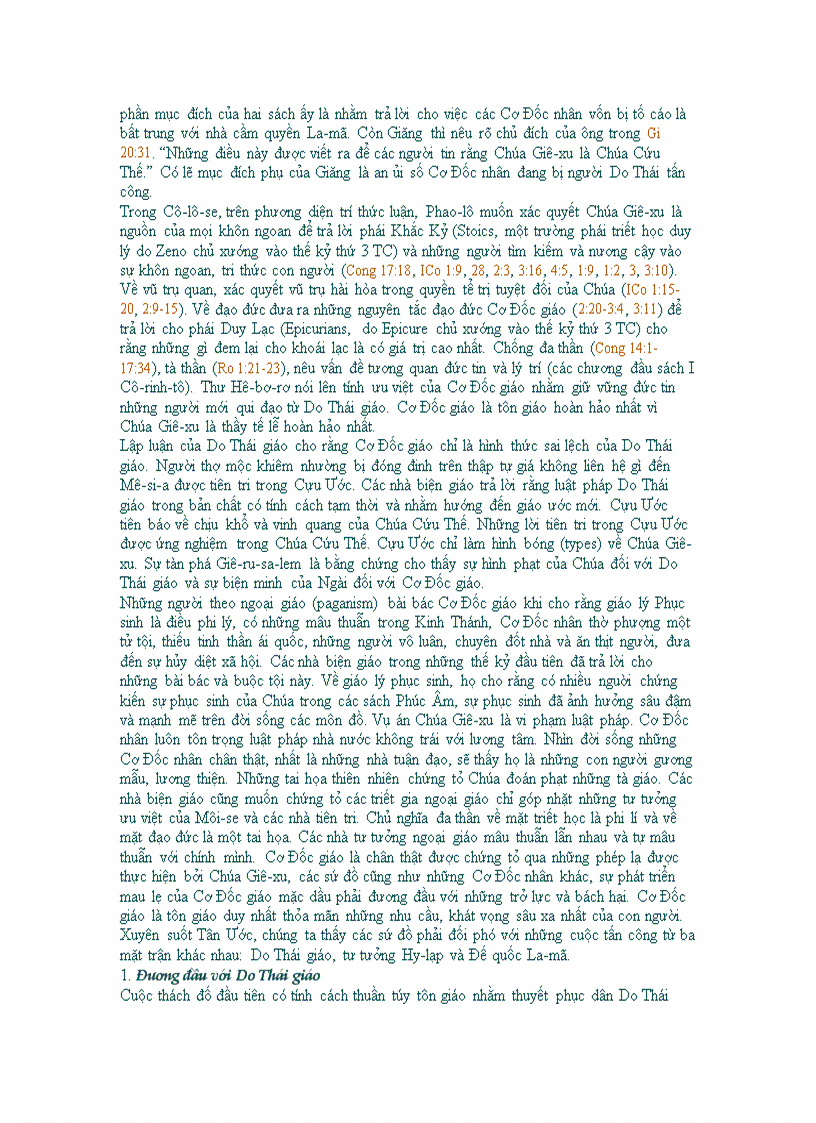 image for page Biện giáo lý luận về niềm tin cơ đốc tập 2