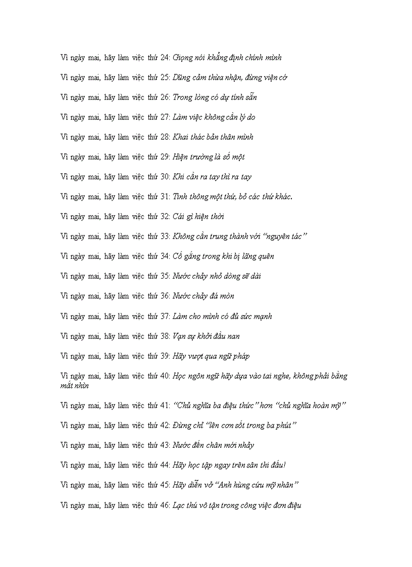 image for page 50 việc cần làm tuổi 20 free