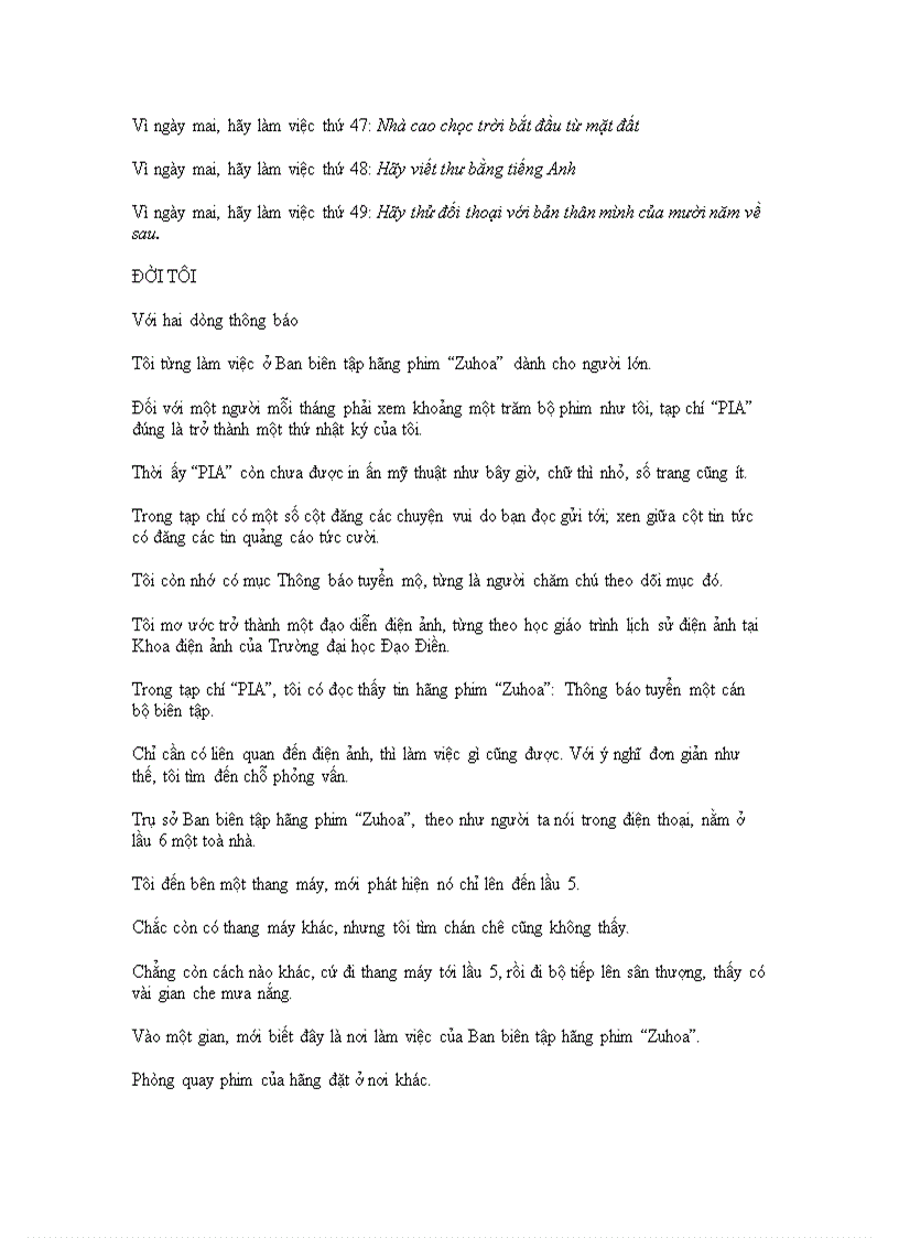 image for page 50 việc cần làm tuổi 20 free