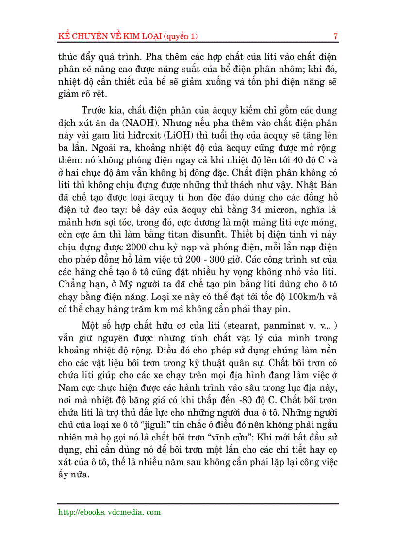 image for page Chuyện về Kim loại Quyển 1