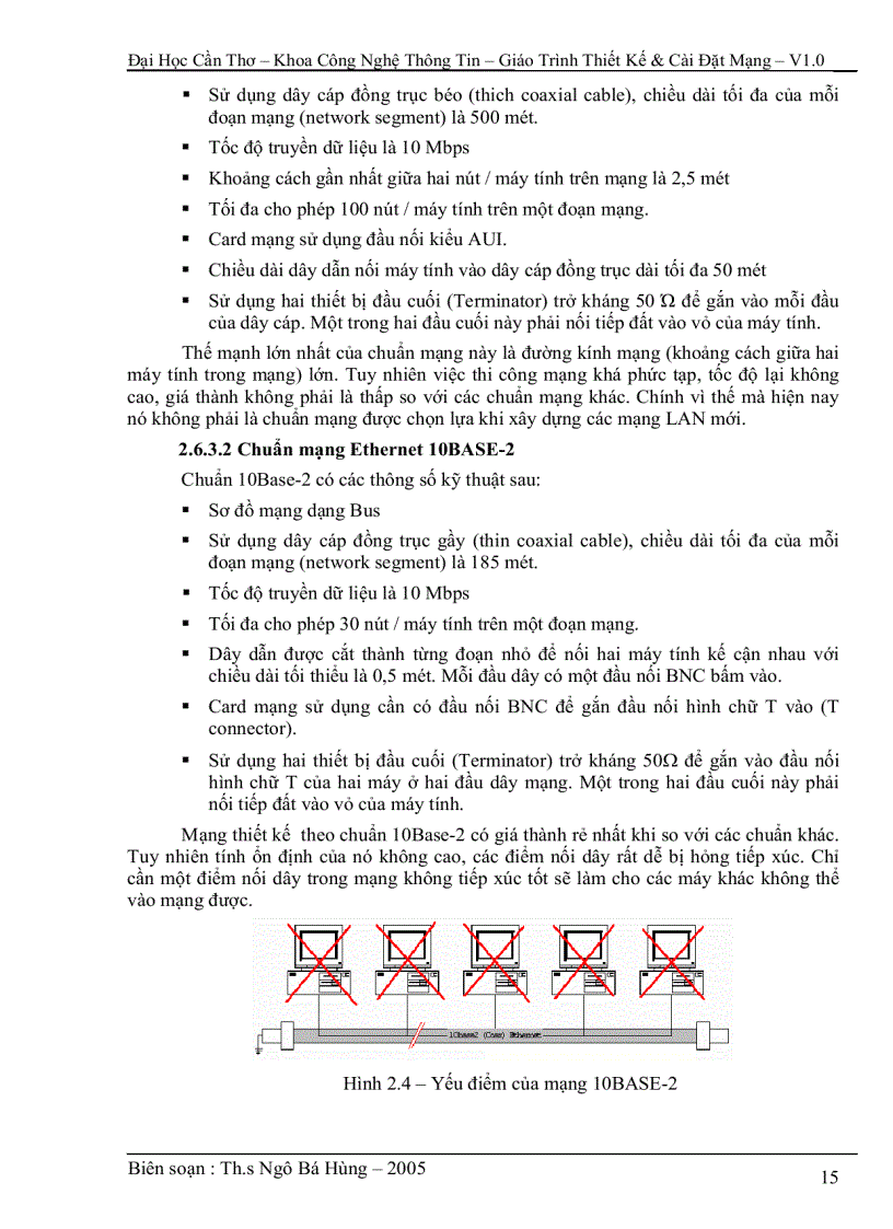 image for page Giáo trình thiết kế và cài đặt mạng