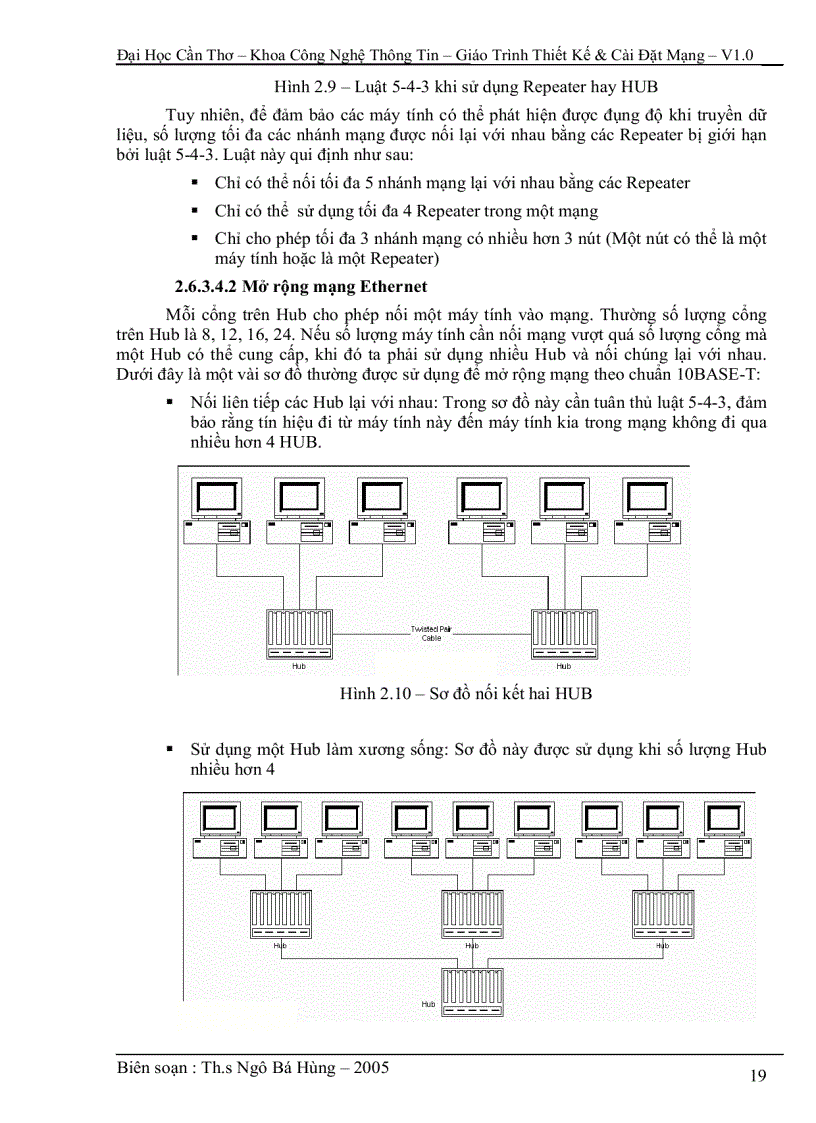 image for page Giáo trình thiết kế và cài đặt mạng