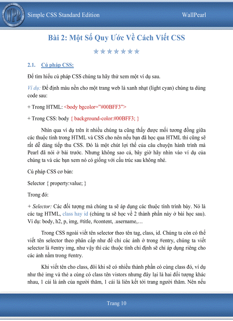 image for page Tài liệu học CSS căn bản rất chi tiết