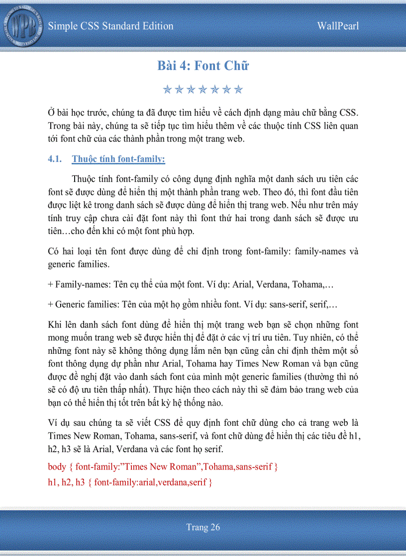 image for page Tài liệu học CSS căn bản rất chi tiết