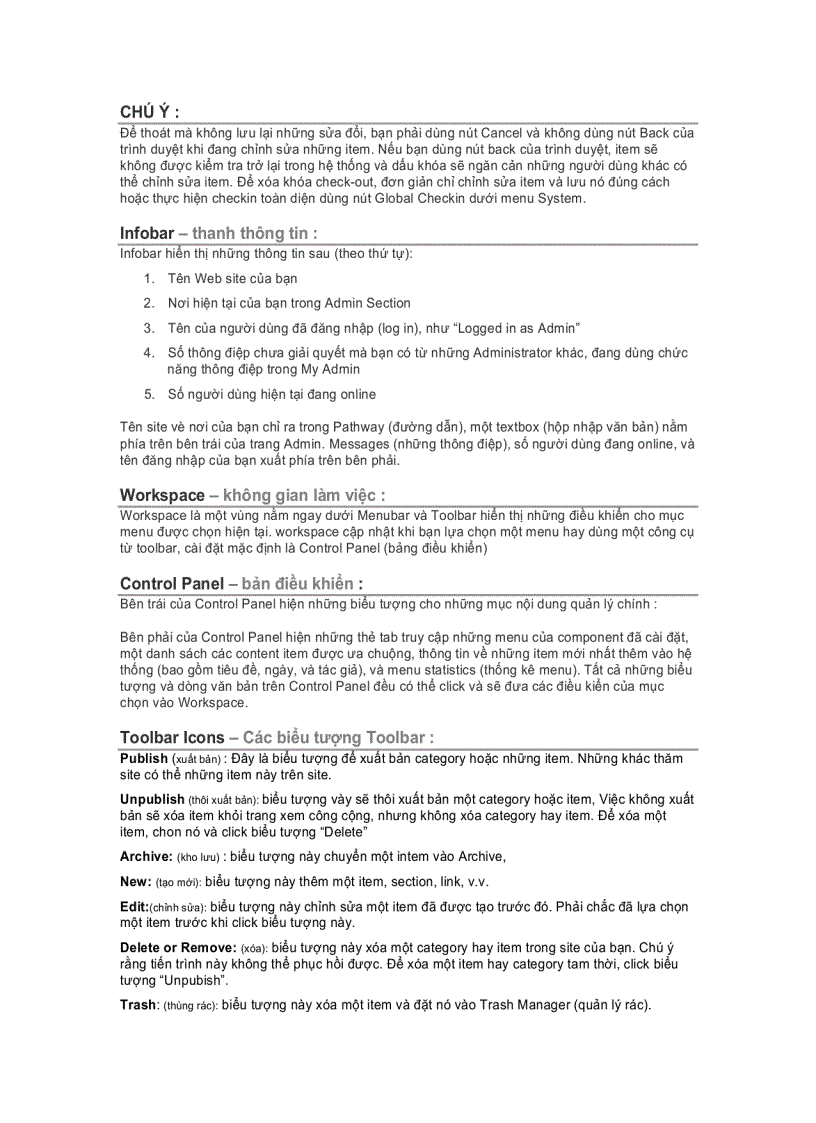 image for page Sổ tay Joomla