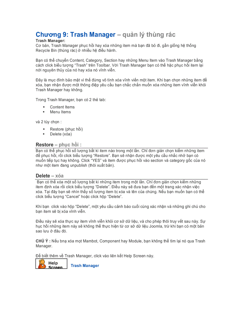 image for page Sổ tay Joomla