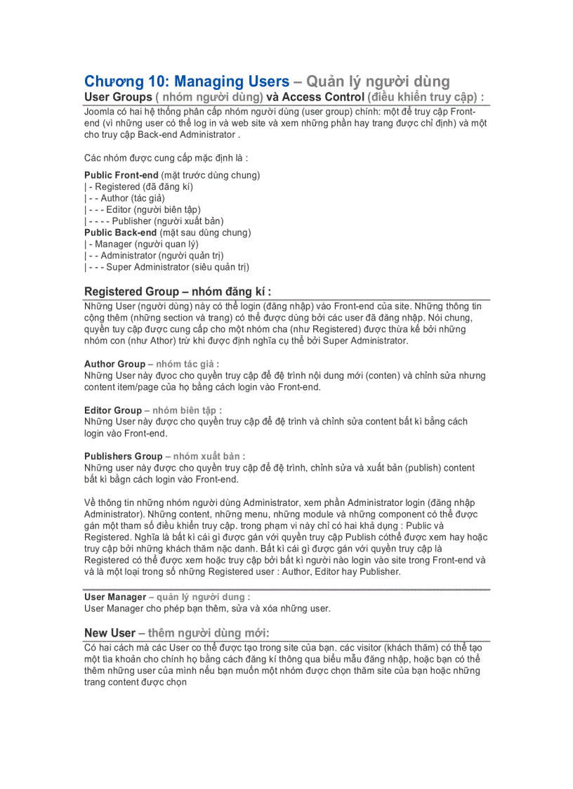 image for page Sổ tay Joomla