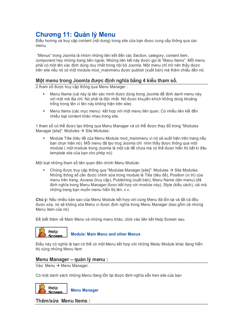 image for page Sổ tay Joomla