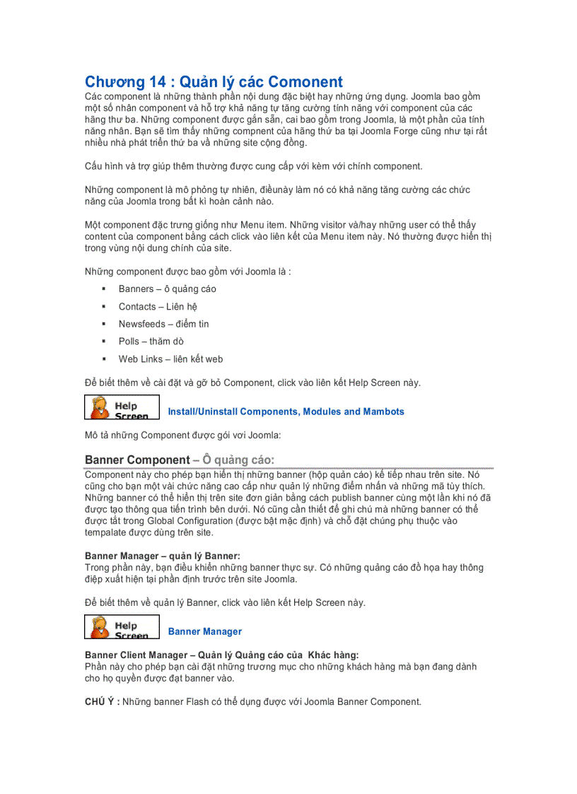 image for page Sổ tay Joomla