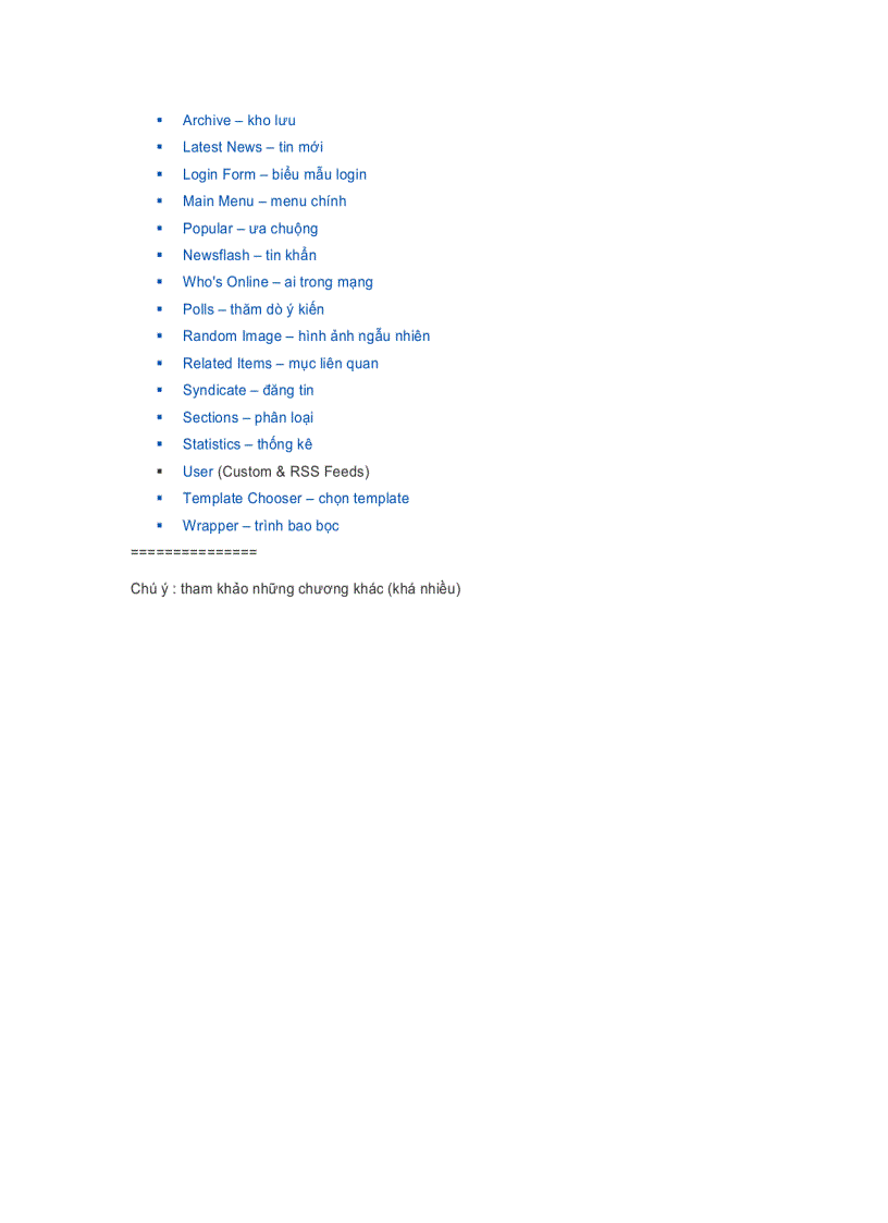 image for page Sổ tay Joomla