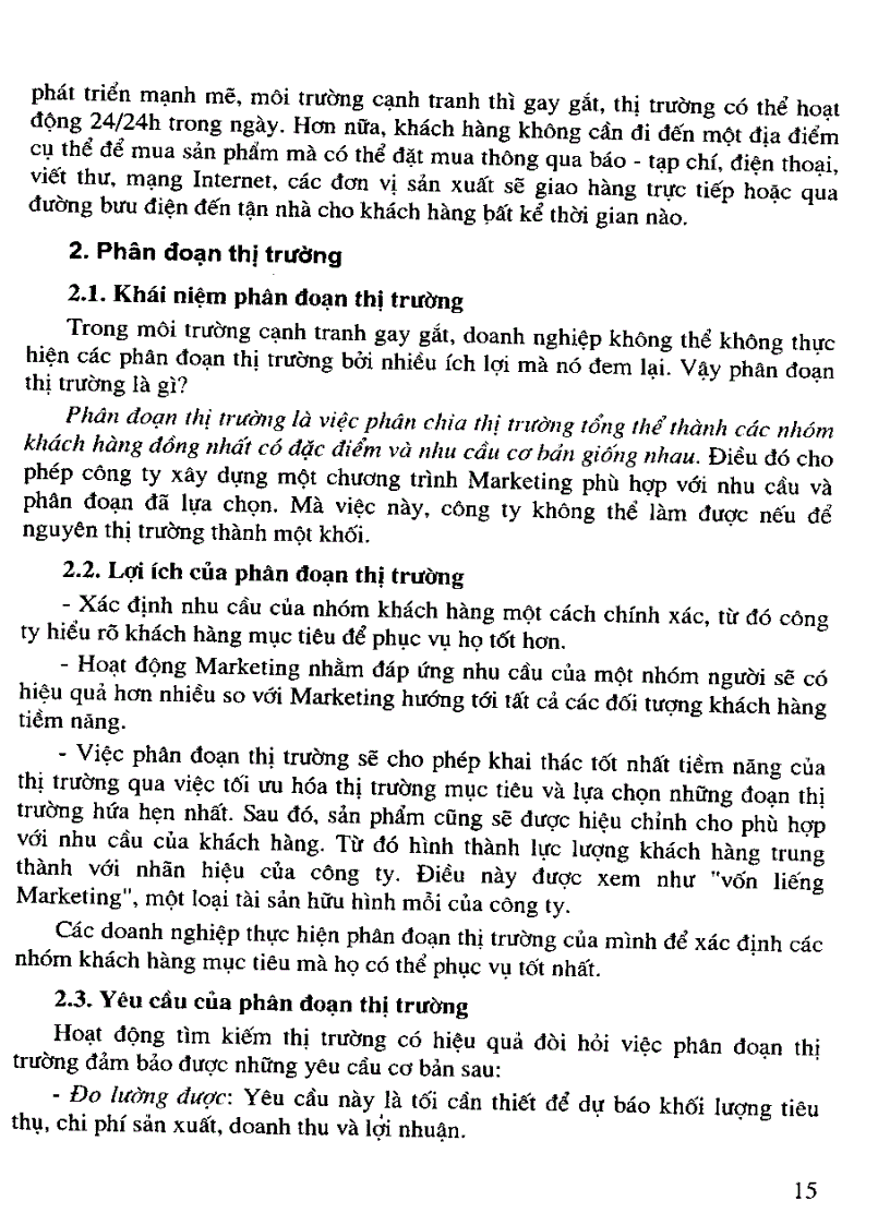 image for page Giáo trình marketing căn bản