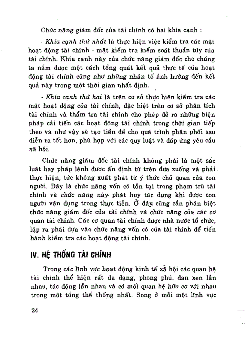 image for page Giáo trình lý thuyết tài chính tiền tệ