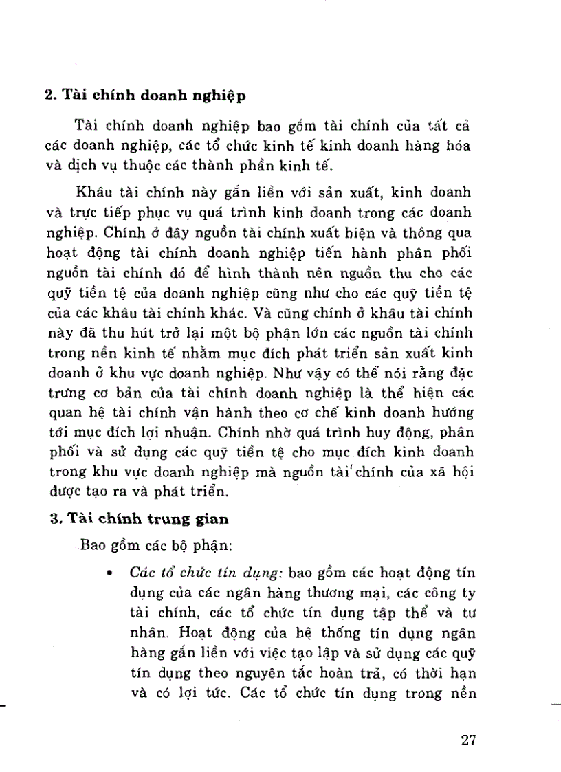 image for page Giáo trình lý thuyết tài chính tiền tệ