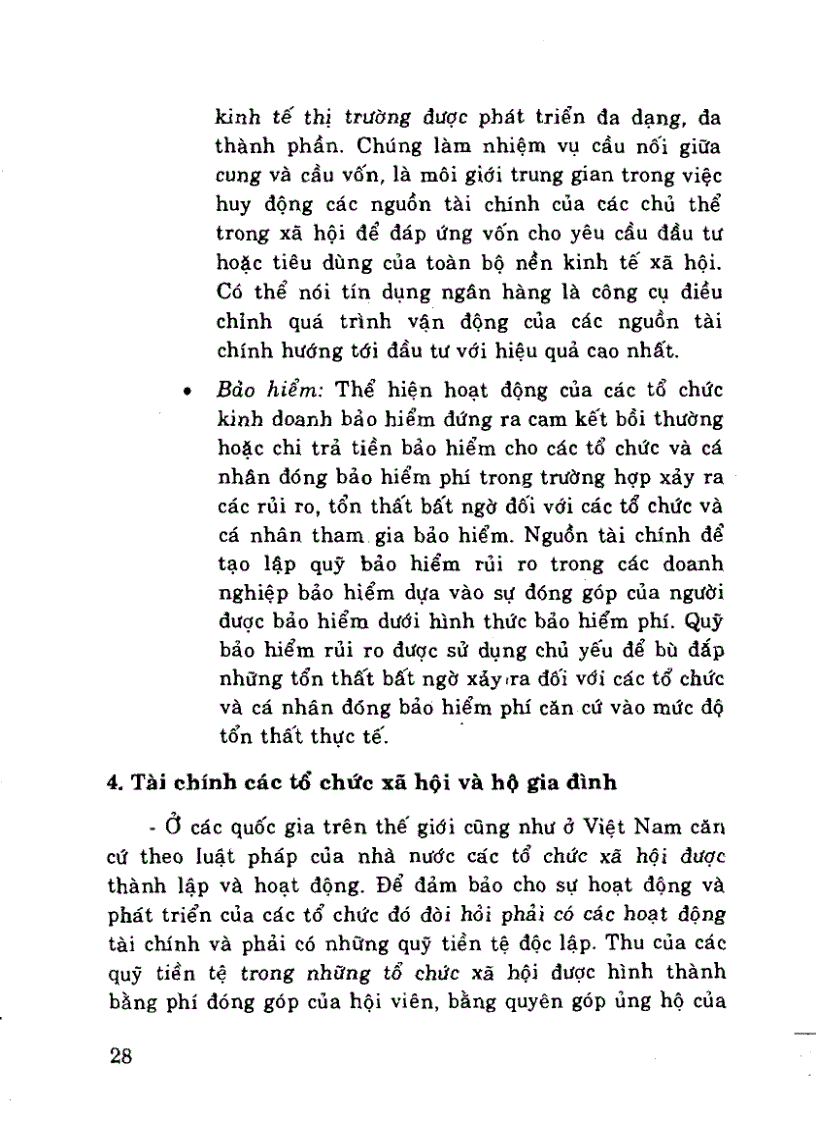 image for page Giáo trình lý thuyết tài chính tiền tệ