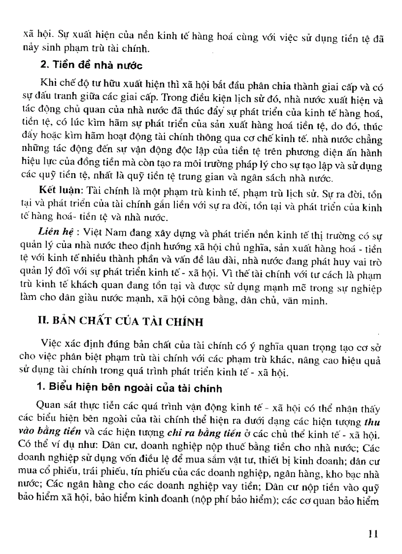 image for page Giáo trình lý thuyết tài chính