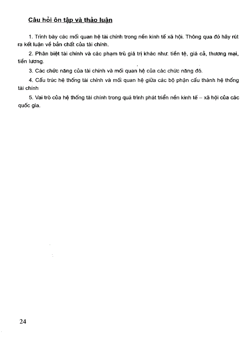 image for page Giáo trình lý thuyết tài chính