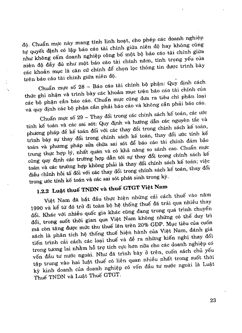 image for page Giáo trình kế toán và thuế trong doanh nghiệp có vốn đầu tư nước ngoài