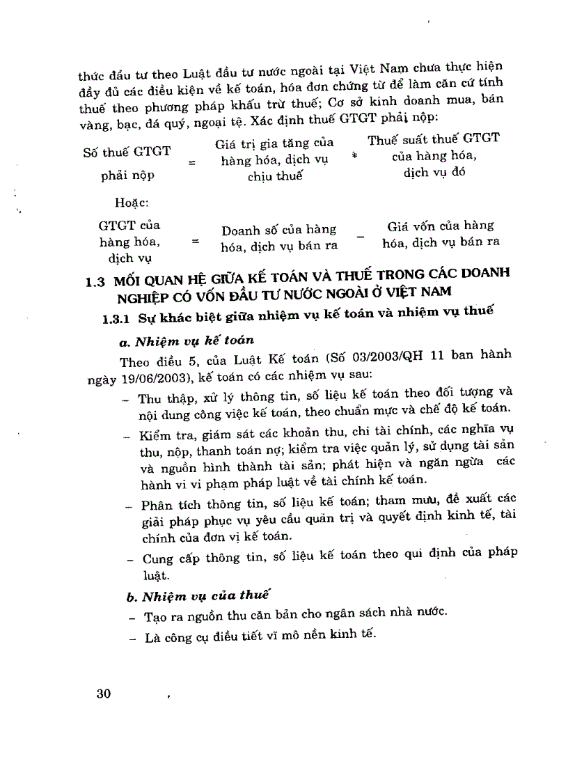 image for page Giáo trình kế toán và thuế trong doanh nghiệp có vốn đầu tư nước ngoài
