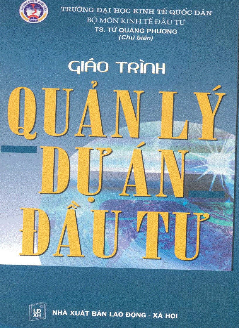 image for page Giáo trình nguyên lý dự án đầu tư