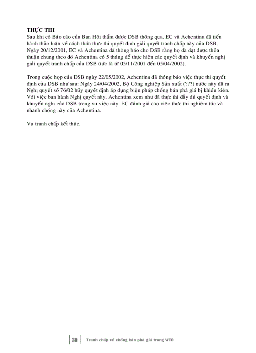 image for page Tranh chấp về chống bán phá giá trong WTO