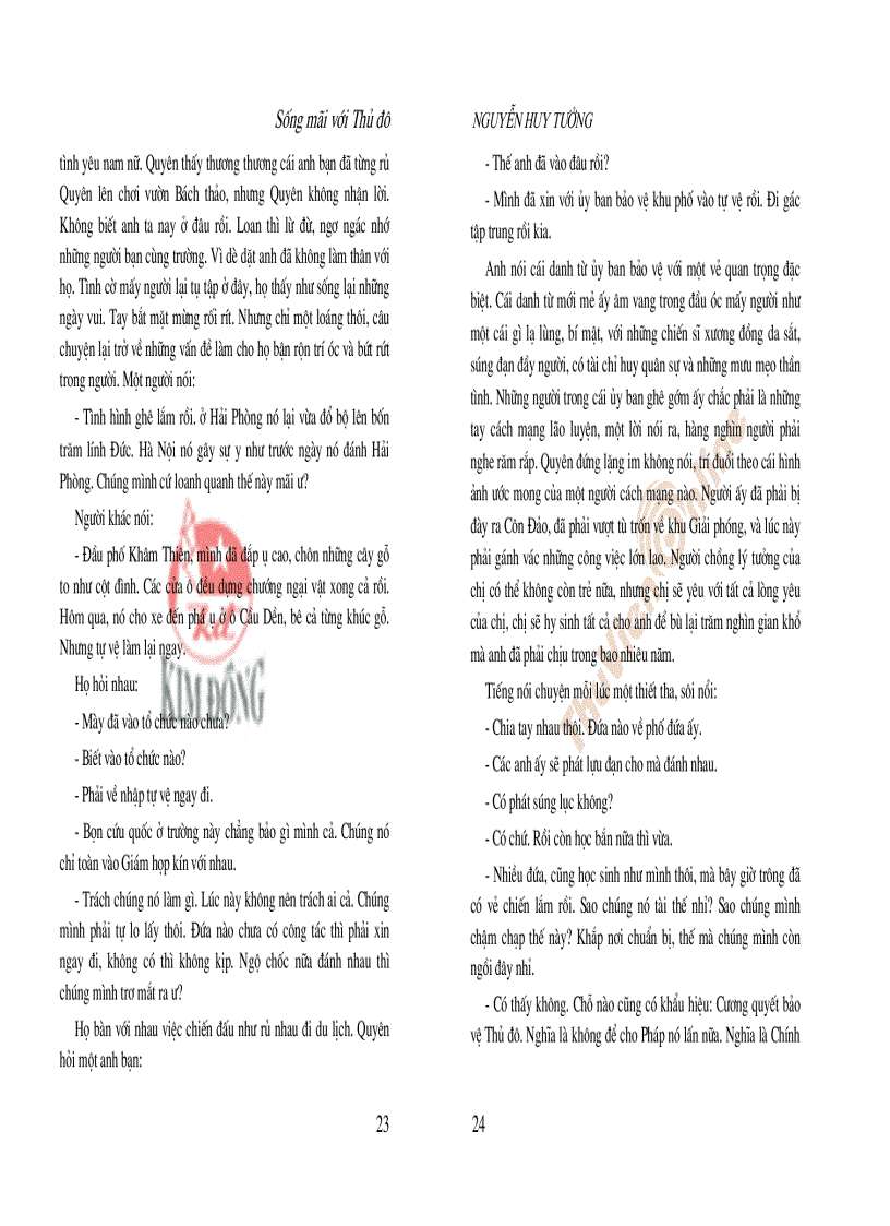 image for page Sống mãi với Thủ đô